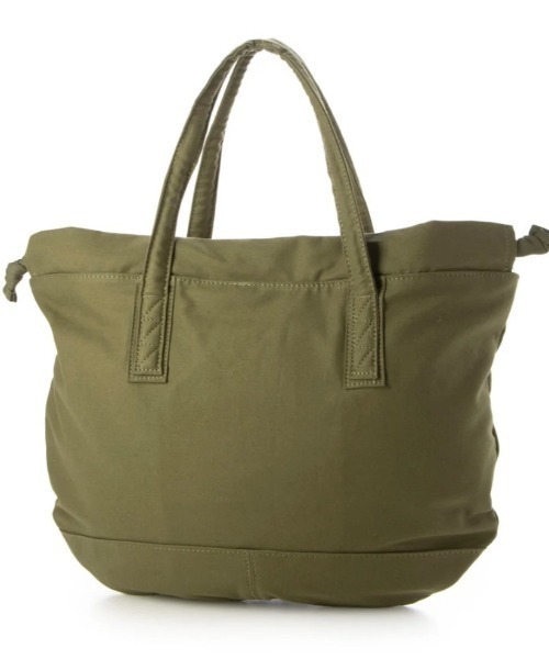 EARTH MADE（アースメイド）の「アーミーツイル TOTE（トートバッグ・レディース・ベージュ/カーキ・FREE）」の3枚目の写真