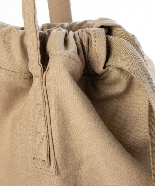 EARTH MADE（アースメイド）の「アーミーツイル TOTE（トートバッグ・レディース・ベージュ/カーキ・FREE）」の10枚目の写真