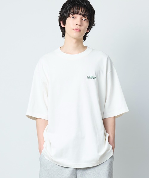 L.L.Bean(エルエルビーン)の「【JAPAN EDITION】ユニオン・ショートスリーブ・ティ(Tシャツ/カットソー・メンズ・チャコールグレー/エメラルドブルー/ライトグレー/ホワイト・X-LARGE/LARGE/MEDIUM/SMALL)」の2枚目の写真