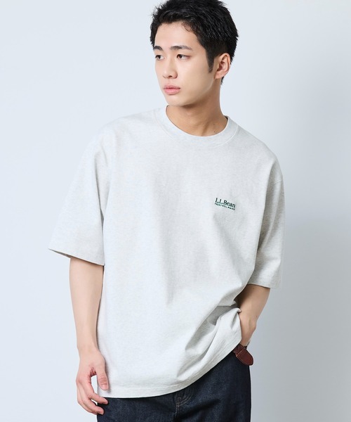 L.L.Bean(エルエルビーン)の「【JAPAN EDITION】ユニオン・ショートスリーブ・ティ(Tシャツ/カットソー・メンズ・チャコールグレー/エメラルドブルー/ライトグレー/ホワイト・X-LARGE/LARGE/MEDIUM/SMALL)」の1枚目の写真