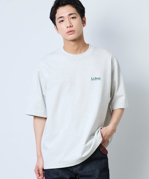 L.L.Bean(エルエルビーン)の「【JAPAN EDITION】ユニオン・ショートスリーブ・ティ(Tシャツ/カットソー・メンズ・チャコールグレー/エメラルドブルー/ライトグレー/ホワイト・X-LARGE/LARGE/MEDIUM/SMALL)」の22枚目の写真