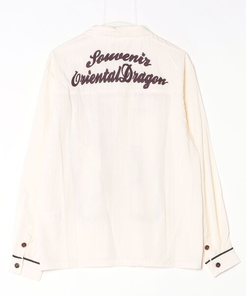 KRIFF MAYER(クリフメイヤー)の「KRIFF MAYER スーベニア開襟シャツ(シャツ/ブラウス・メンズ・ブラック/アイボリー・XL/L/M)」の3枚目の写真