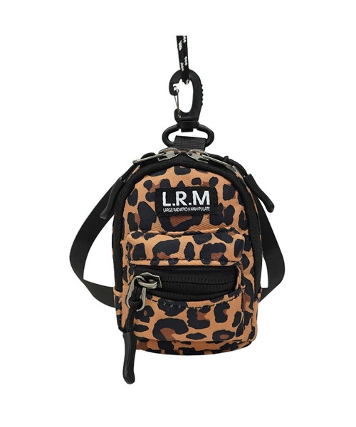 L.R.M（エルアールエム）の「リュック型ミニショルダーポーチ（ショルダーバッグ・レディース・チェック/レオパード/ブラック系その他/ブラック・FREE）」の3枚目の写真