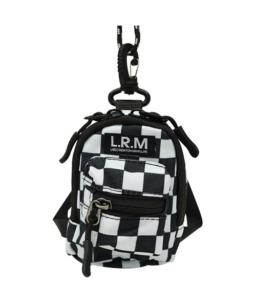 L.R.M（エルアールエム）の「リュック型ミニショルダーポーチ（ショルダーバッグ・レディース・チェック/レオパード/ブラック系その他/ブラック・FREE）」の4枚目の写真
