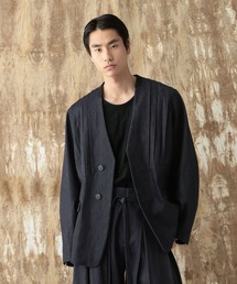 HARE（ハレ）の「【NARRIL】Judo-Style No-Collar Jacket（ノーカラージャケット）」
