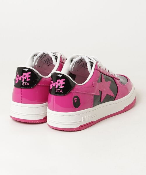 A BATHING APE（アベイシングエイプ）の「BAPE STA #5-3（スニーカー・レディース・ピンク・6/5）」の6枚目の写真