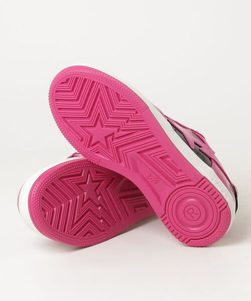 A BATHING APE（アベイシングエイプ）の「BAPE STA #5-3（スニーカー・レディース・ピンク・6/5）」の7枚目の写真