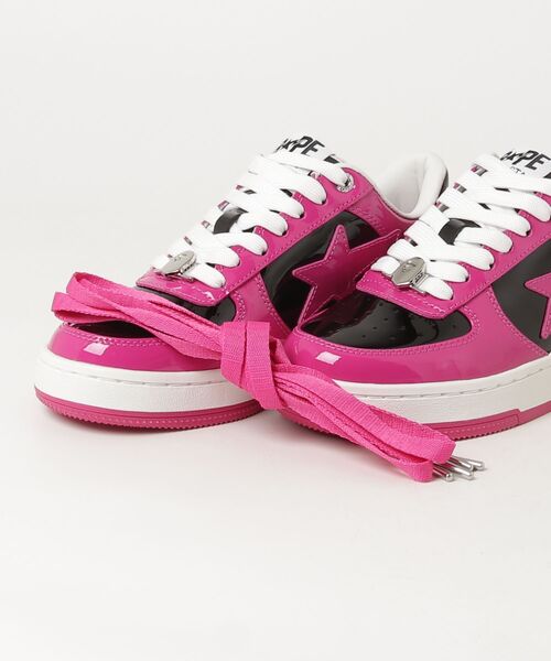 A BATHING APE（アベイシングエイプ）の「BAPE STA #5-3（スニーカー・レディース・ピンク・6/5）」の8枚目の写真