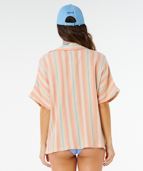 rip curl(リップカール)の「RIP CURL/リップカール 半袖シャツ 07RWSH(シャツ/ブラウス・レディース・ストライプ・S)」の4枚目の写真