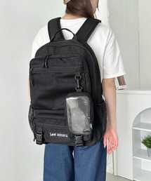 Lee | Lee/撥水バックルリュッククリアポーチ付き/約17L/デイリーユース/PC収納/ユニセックス(バックパック/リュック)