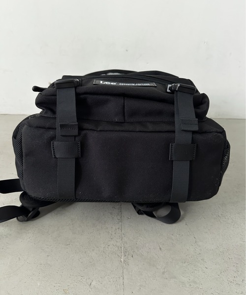 Lee(リー)の「Lee/撥水バックルリュッククリアポーチ付き/約17L/デイリーユース/PC収納/ユニセックス(バックパック/リュック・レディース・ブラック×ブラック・FREE)」の19枚目の写真