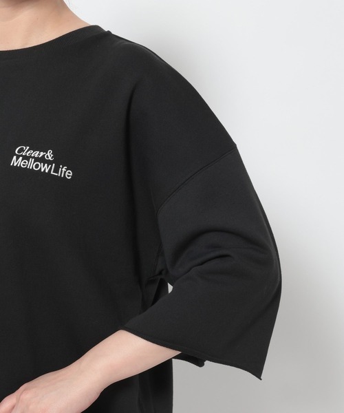LOWRYS FARM(ローリーズファーム)の「ミニウラケロゴ6S 638389(Tシャツ/カットソー・レディース・アイボリー/ブラック/グレー・FREE)」の20枚目の写真
