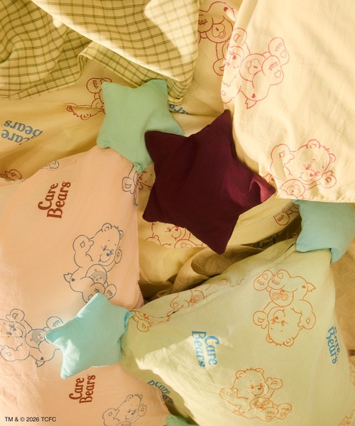 Casselini（キャセリーニ）の「Casselini HOME(キャセリーニ ホーム)【Care Bears[TM]】枕カバー（寝具・レディース・グリーン/ピンク/アイボリー・FREE）」の7枚目の写真