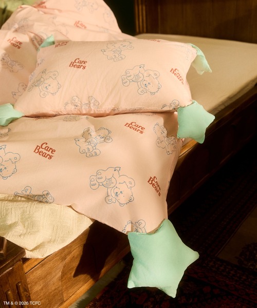 Casselini（キャセリーニ）の「Casselini HOME(キャセリーニ ホーム)【Care Bears[TM]】枕カバー（寝具・レディース・グリーン/ピンク/アイボリー・FREE）」の16枚目の写真