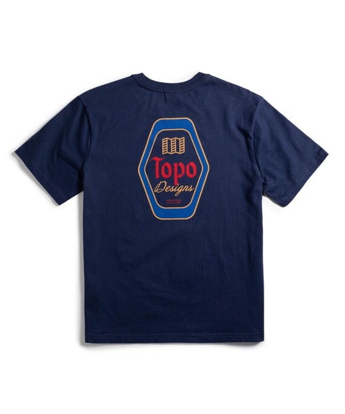 TOPO DESIGNS(トポデザインズ)の「【TOPO DESIGNS】DRAFT TEE SS M(Tシャツ/カットソー・メンズ・ネイビー・MEDIUM)」の4枚目の写真