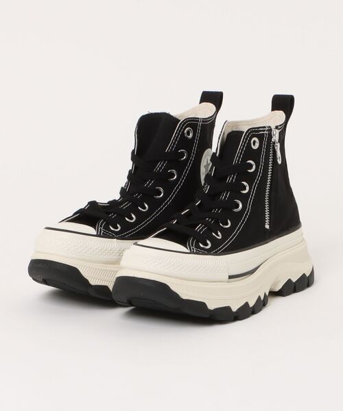 CONVERSE(コンバース)の「CONVERSE コンバース AS TREKWAVE Z HI オールスター トレックウエーブ Z HI 31317371 BLACK(スニーカー・メンズ・ブラック・3h/4/4h/5/5h/6h/7/7h/8/8h/9/9h/10h/11h)」の2枚目の写真