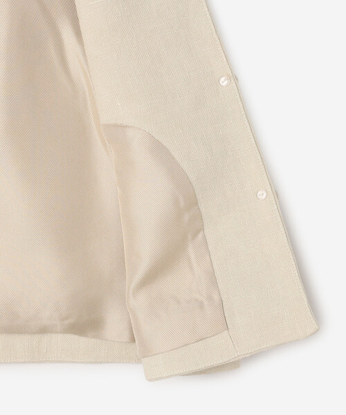 Bshop（ビショップ）の「INTO THE EAST｜コットンリネン 刺繍ベスト Beige WOMEN（ベスト・レディース・ベージュ・36）」の7枚目の写真