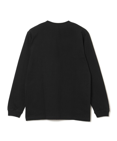 BEAMS RECORDS(ビームスレコーズ)の「BEAMS RECORDS / LOGO PRINT LONG SLEEVE T-shits(Tシャツ/カットソー・メンズ・ブラック/ホワイト・SMALL/LARGE/MEDIUM/XX-LARGE/X-LARGE)」の6枚目の写真