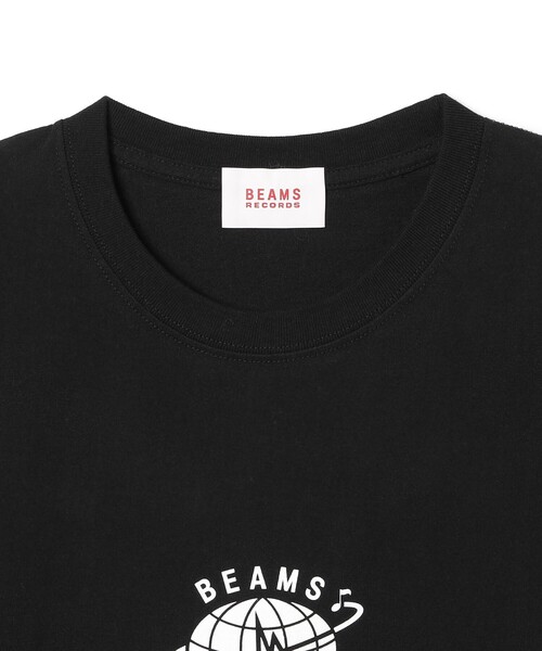 BEAMS RECORDS(ビームスレコーズ)の「BEAMS RECORDS / LOGO PRINT LONG SLEEVE T-shits(Tシャツ/カットソー・メンズ・ブラック/ホワイト・SMALL/LARGE/MEDIUM/XX-LARGE/X-LARGE)」の7枚目の写真