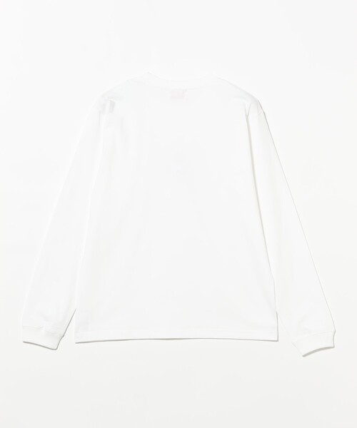 BEAMS RECORDS(ビームスレコーズ)の「BEAMS RECORDS / LOGO PRINT LONG SLEEVE T-shits(Tシャツ/カットソー・メンズ・ブラック/ホワイト・SMALL/LARGE/MEDIUM/XX-LARGE/X-LARGE)」の14枚目の写真
