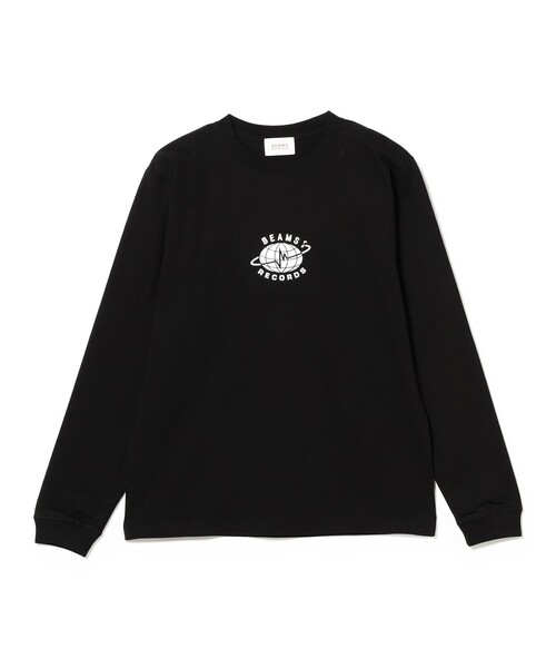 BEAMS RECORDS(ビームスレコーズ)の「BEAMS RECORDS / LOGO PRINT LONG SLEEVE T-shits(Tシャツ/カットソー・メンズ・ブラック/ホワイト・SMALL/LARGE/MEDIUM/XX-LARGE/X-LARGE)」の17枚目の写真