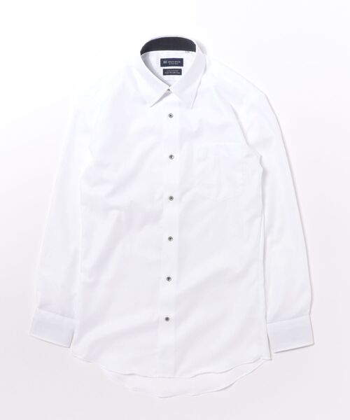 TOKYO SHIRTS(トウキョウシャツ)の「【超形態安定】 形態安定ノンアイロン スナップダウン 長袖ビジネスワイシャツ(ビジネスシャツ・メンズ・ホワイト・首回り43cm-裄丈86cm/首回り43cm-裄丈82cm/首回り42cm-裄丈86cm/首回り42cm-裄丈82cm/首回り41cm-裄丈86cm/首回り41cm-裄丈82cm/首回り39cm-裄丈84cm/首回り39cm-裄丈80cm/首回り37cm-裄丈84cm/首回り37cm-裄丈80cm)」の6枚目の写真