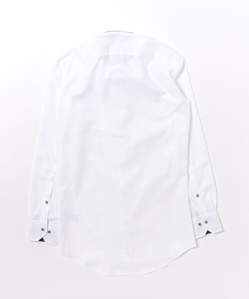 TOKYO SHIRTS(トウキョウシャツ)の「【超形態安定】 形態安定ノンアイロン スナップダウン 長袖ビジネスワイシャツ(ビジネスシャツ・メンズ・ホワイト・首回り43cm-裄丈86cm/首回り43cm-裄丈82cm/首回り42cm-裄丈86cm/首回り42cm-裄丈82cm/首回り41cm-裄丈86cm/首回り41cm-裄丈82cm/首回り39cm-裄丈84cm/首回り39cm-裄丈80cm/首回り37cm-裄丈84cm/首回り37cm-裄丈80cm)」の7枚目の写真