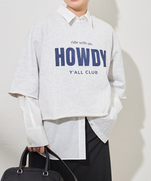 JOURNAL STANDARD | 《追加2》HOWDY ハーフスリーブスウェット(スウェット)