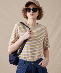 Eddie Bauer（エディーバウアー）の「テクスチャード マルチボーダー Tシャツ（Tシャツ/カットソー）」