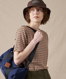Eddie Bauer（エディーバウアー）の「テクスチャード マルチボーダー Tシャツ（Tシャツ/カットソー）」