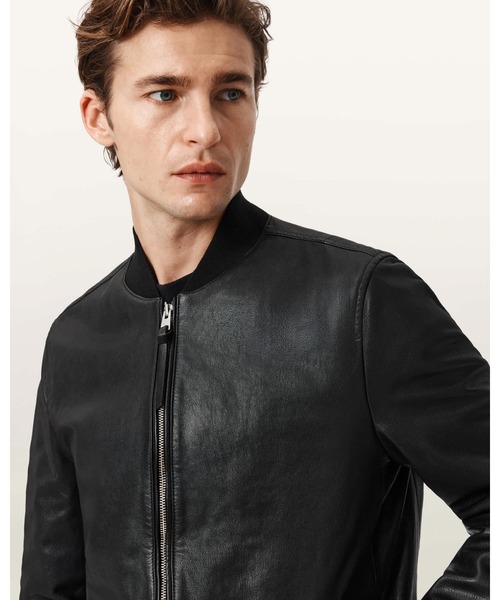 MORTEN LEATHER BOMBER JACKET | MORTEN レザー ボンバー ジャケット