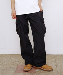 KALAPATTHAR（カラパタール）の「UTILITY NYLON RIPSTOP SEMI-WIDE PANTS - BLACK（その他パンツ）」