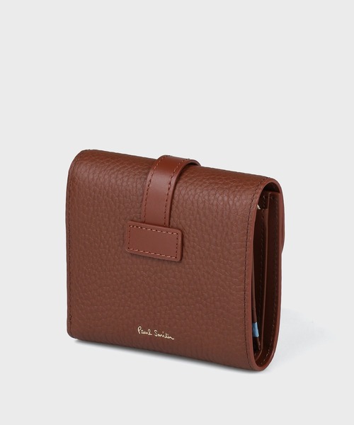 Paul Smith(ポールスミス)の「ベルトストラップ 2つ折り財布 / 555435 W100(財布・レディース・ブラウン・FREE)」の2枚目の写真