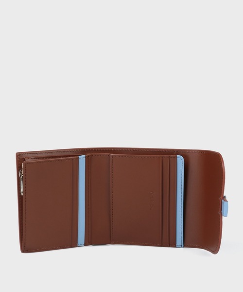 Paul Smith(ポールスミス)の「ベルトストラップ 2つ折り財布 / 555435 W100(財布・レディース・ブラウン・FREE)」の3枚目の写真