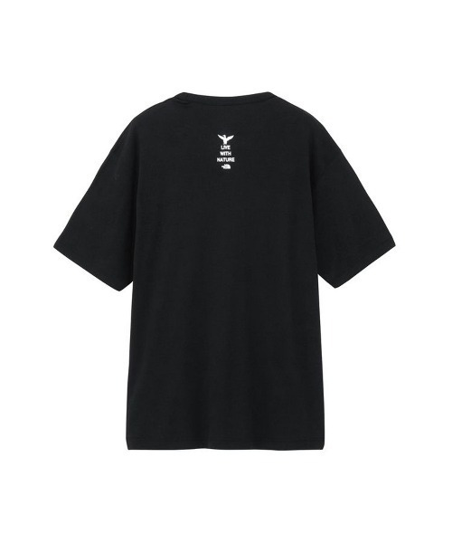 THE NORTH FACE(ザノースフェイス)の「THE NORTH FACE SHORT SLEEVE ZOO PICA TEE(ザ・ノース・フェイス ショートスリーブズーピッカーティー)(Tシャツ/カットソー・メンズ・ネイビー系/ブラック・X-LARGE/LARGE/MEDIUM/SMALL)」の3枚目の写真