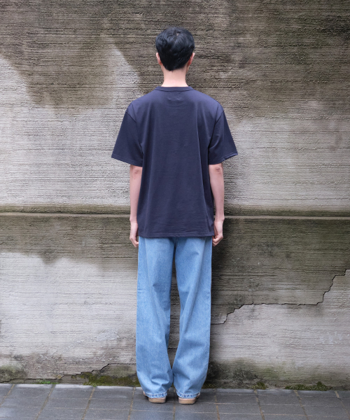 HORLISUN(ホーリーサン)の「Lawrence Short Sleeve T-shirt Navy(Tシャツ/カットソー・メンズ・その他・LARGE/MEDIUM/SMALL)」の3枚目の写真