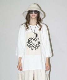 my beautiful landlet | 【my beautiful landlet】 USA COTTON BIG T-SHIRT - print(Tシャツ/カットソー)