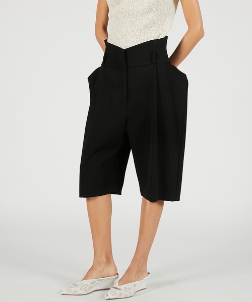 PRANK PROJECT(プランクプロジェクト)の「【2026Summer Pre-Order】コントラクティブショーツ / Contractive Shorts(その他パンツ・レディース・グレー/ブラック・36/38)」の10枚目の写真