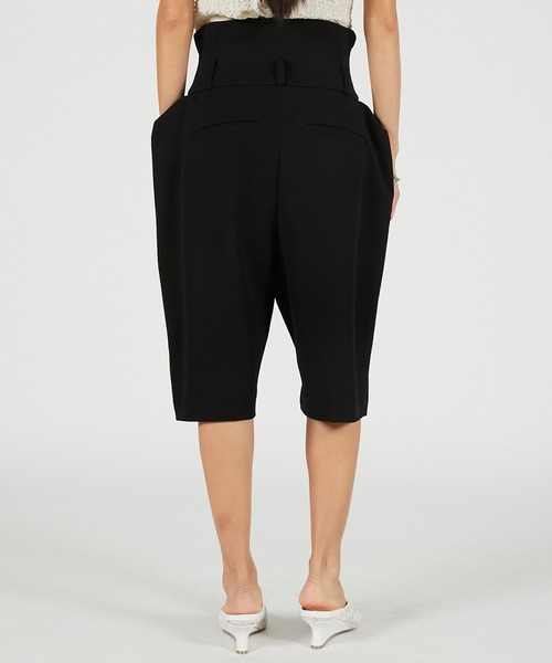 PRANK PROJECT(プランクプロジェクト)の「【2026Summer Pre-Order】コントラクティブショーツ / Contractive Shorts(その他パンツ・レディース・グレー/ブラック・36/38)」の12枚目の写真