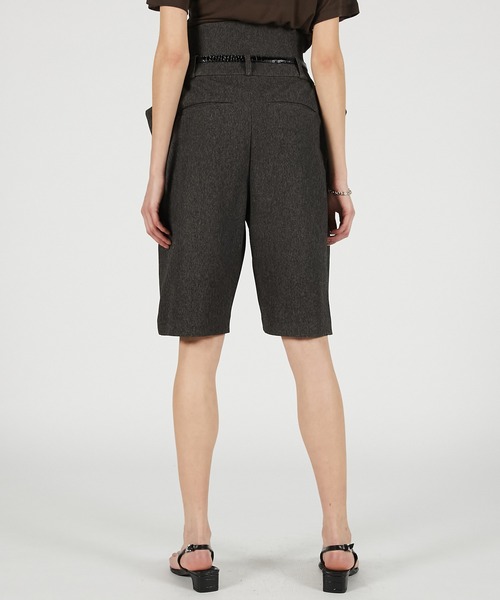 PRANK PROJECT(プランクプロジェクト)の「【2026Summer Pre-Order】コントラクティブショーツ / Contractive Shorts(その他パンツ・レディース・グレー/ブラック・36/38)」の16枚目の写真