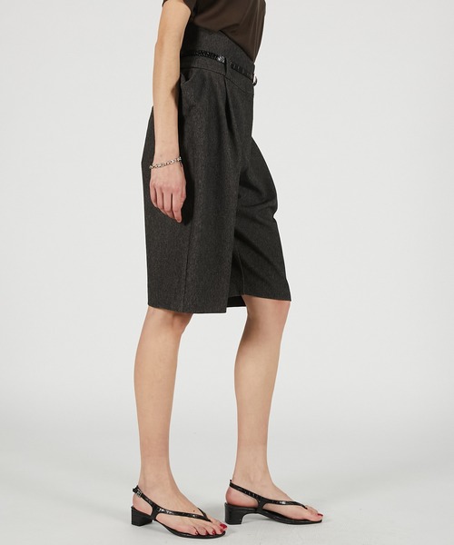 PRANK PROJECT(プランクプロジェクト)の「【2026Summer Pre-Order】コントラクティブショーツ / Contractive Shorts(その他パンツ・レディース・グレー/ブラック・36/38)」の17枚目の写真