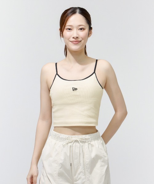 NEW ERA(ニューエラ)の「ニューエラ WS RIB CR CAMISOLE IVO(キャミソール・レディース・アイボリー・S/M)」の1枚目の写真