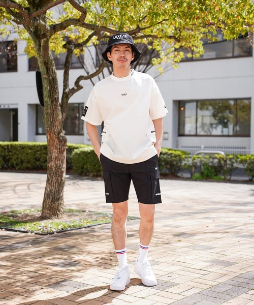 LUXE/R GOLF(ラグジュ ゴルフ)の「(RM)【LUXE/R GOLF】ストレッチ クロス プルオーバー 半袖 Tシャツ(Tシャツ/カットソー・メンズ・ベージュ/ダークグレー/ブラック/ホワイト・X-LARGE/LARGE/MEDIUM)」の11枚目の写真