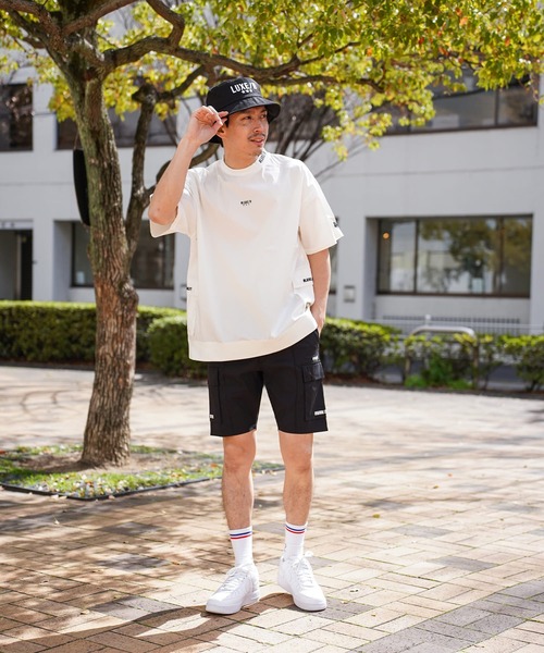 LUXE/R GOLF(ラグジュ ゴルフ)の「(RM)【LUXE/R GOLF】ストレッチ クロス プルオーバー 半袖 Tシャツ(Tシャツ/カットソー・メンズ・ベージュ/ダークグレー/ブラック/ホワイト・X-LARGE/LARGE/MEDIUM)」の15枚目の写真