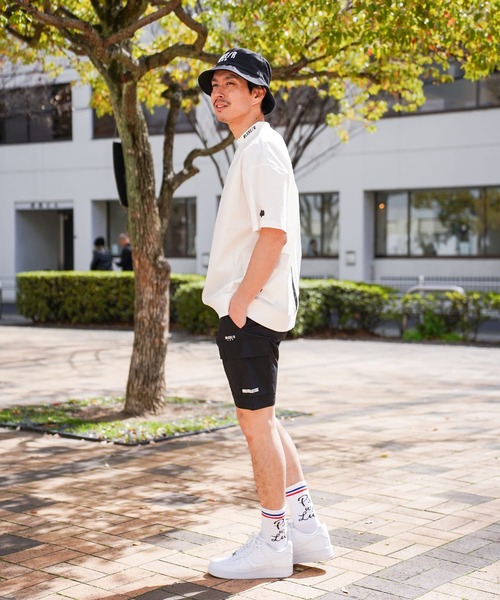 LUXE/R GOLF(ラグジュ ゴルフ)の「(RM)【LUXE/R GOLF】ストレッチ クロス プルオーバー 半袖 Tシャツ(Tシャツ/カットソー・メンズ・ベージュ/ダークグレー/ブラック/ホワイト・X-LARGE/LARGE/MEDIUM)」の20枚目の写真