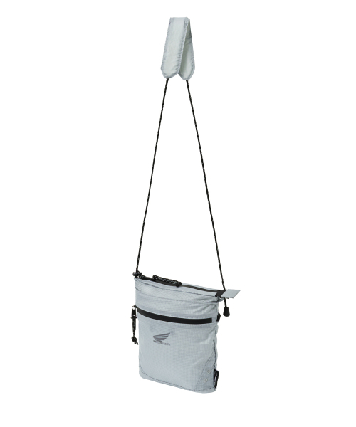 PHYPS MOTORCYCLE(フィップスモーターサイクル)の「Nylon Sacoche Bag Light Gray(メッセンジャーバッグ・レディース・その他・FREE)」の2枚目の写真