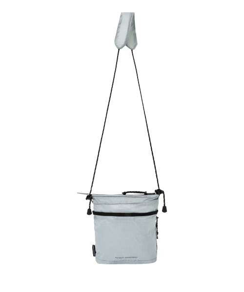 PHYPS MOTORCYCLE(フィップスモーターサイクル)の「Nylon Sacoche Bag Light Gray(メッセンジャーバッグ・レディース・その他・FREE)」の3枚目の写真