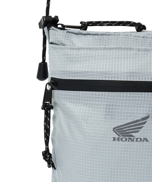 PHYPS MOTORCYCLE(フィップスモーターサイクル)の「Nylon Sacoche Bag Light Gray(メッセンジャーバッグ・レディース・その他・FREE)」の4枚目の写真
