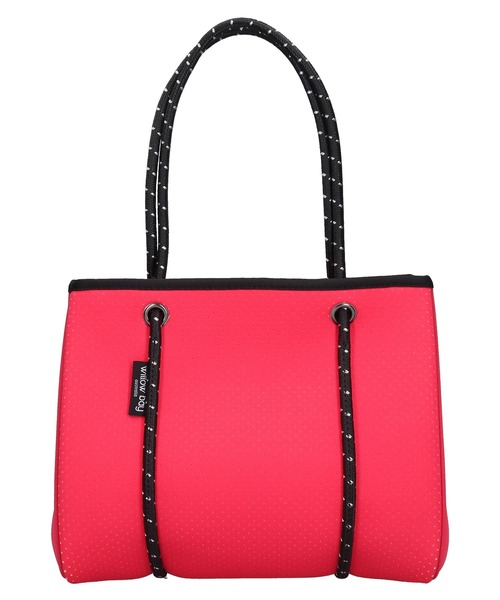 Willow Bay(ウィローベイ)の「【willow bay】DAYDREAMER WITH ZIP CLOSURE MINI ミニトートZIP(トートバッグ・レディース・フューシャピンク/ブラック系その他2/ブラック/ラベンダー/ブラウン/ライトグレー・FREE)」の1枚目の写真