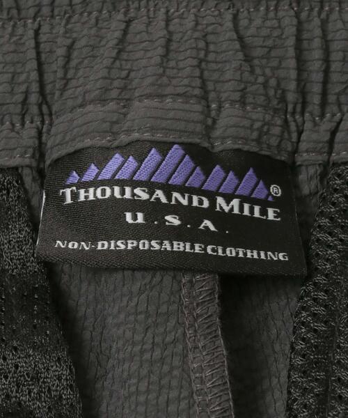 THOUSAND MILE(サウザンドマイル)の「『吸水速乾/UVカット』『別注』THOUSAND MILE×URBAN RESEARCH WASHER CODE PANTS(その他パンツ・メンズ・チャコールグレー/ブラック/ストライプ・SMALL/MEDIUM/LARGE)」の9枚目の写真